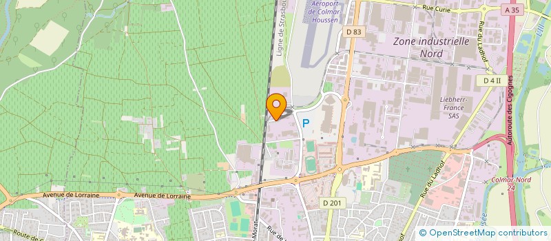 localisation de l'entreprise MONSIEUR JIMMY WAGNER  COLMAR