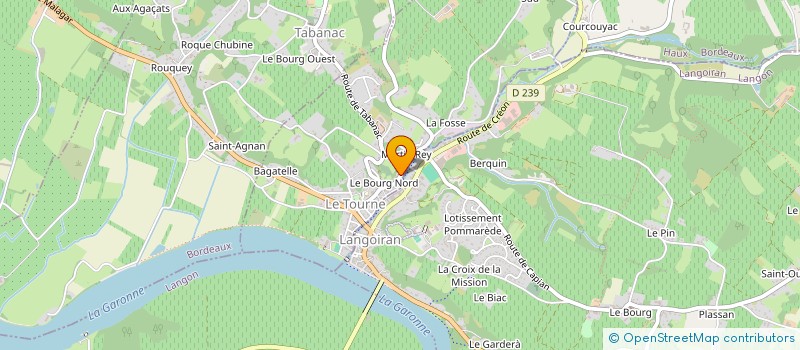 localisation de l'entreprise MONSIEUR JIMMY WATTEEUX  LE TOURNE