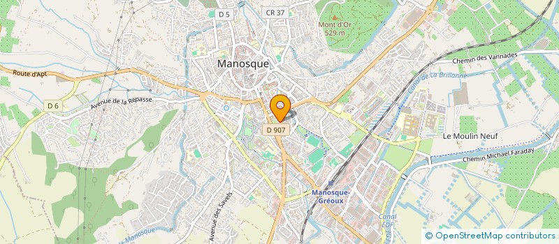 localisation de l'entreprise MONSIEUR JIMMY ZARB à MANOSQUE