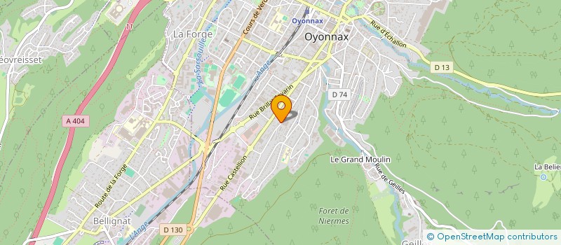 localisation de l'entreprise MONSIEUR JIMY DIALLO à OYONNAX