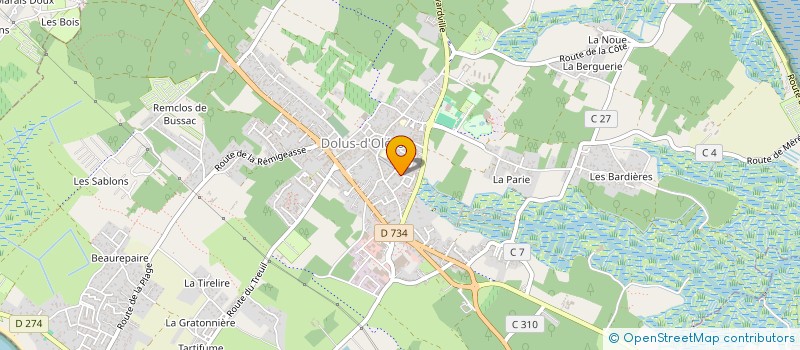 localisation de l'entreprise MONSIEUR JIMY GAUTHIER  LA ROCHE-SUR-YON