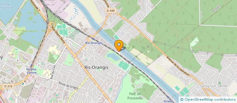 localisation de l'entreprise MONSIEUR JIMY LUKINU ONGONA à RIS-ORANGIS