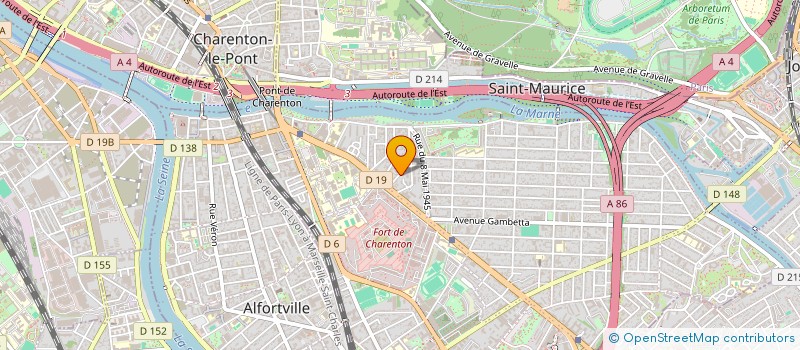 localisation de l'entreprise MONSIEUR JIN CHEN à MAISONS-ALFORT