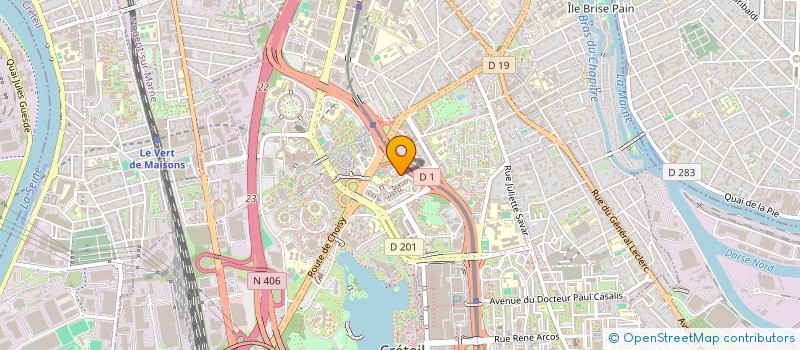 localisation de l'entreprise MONSIEUR JIN DAI  CRETEIL