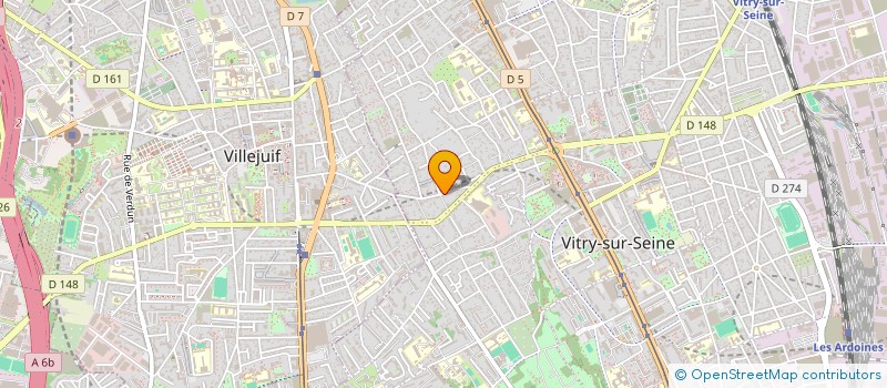 localisation de l'entreprise MONSIEUR JIN IAI à VITRY-SUR-SEINE