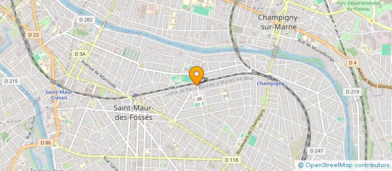 localisation de l'entreprise MONSIEUR JIN PAN à SAINT-MAUR-DES-FOSSES