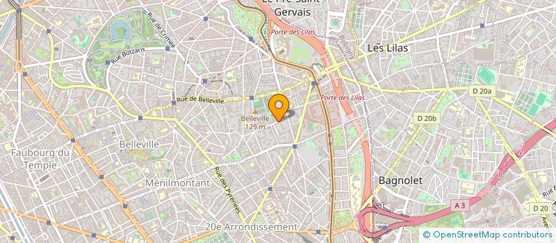 localisation de l'entreprise MONSIEUR JINFENG HU  PARIS