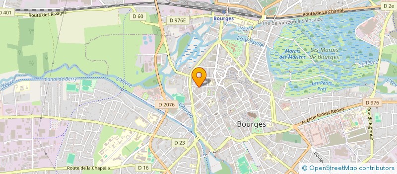 localisation de l'entreprise MONSIEUR JINHUA SHI à BOURGES