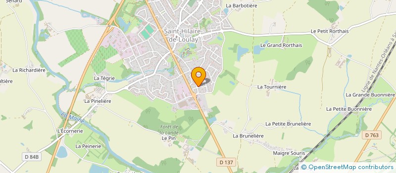 localisation de l'entreprise MONSIEUR JINHUI KANG à MONTAIGU-VENDEE