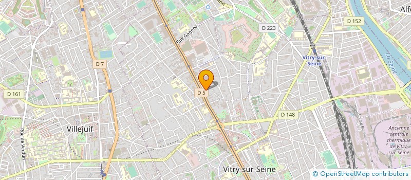 localisation de l'entreprise MONSIEUR JINLONG WANG  MAISONS-ALFORT