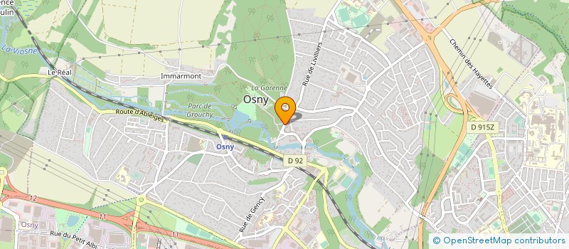 localisation de l'entreprise MONSIEUR JINO CAPELLO  CERGY