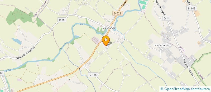 localisation de l'entreprise MONSIEUR JINO INZERILLO  LESCOUT