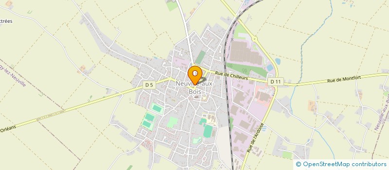 localisation de l'entreprise MONSIEUR JINWU LIN à NEUVILLE-AUX-BOIS
