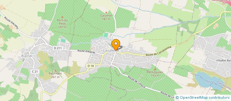 localisation de l'entreprise MONSIEUR JIOVANNY GININES  CARCASSONNE