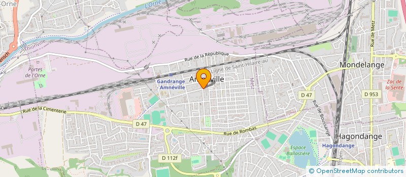 localisation de l'entreprise MONSIEUR JIRAKRIT GRECO  AMNEVILLE