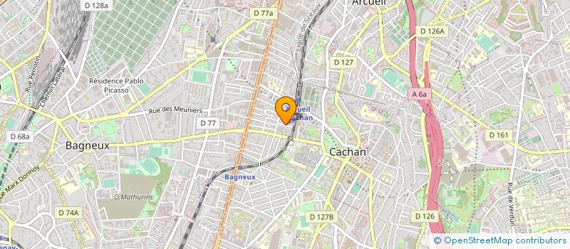 localisation de l'entreprise MONSIEUR JIRAYR KHACHIKIAN à CACHAN