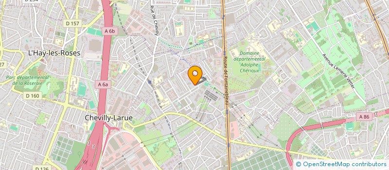 localisation de l'entreprise MONSIEUR JIRI NIMAGA  CHEVILLY-LARUE