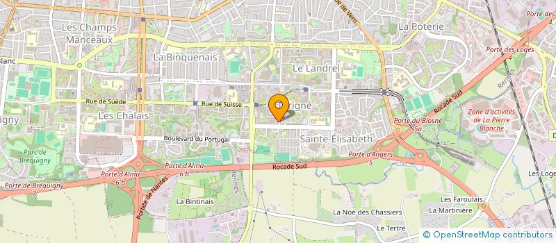 localisation de l'entreprise MONSIEUR JIVKO SEDLARSKI  RENNES