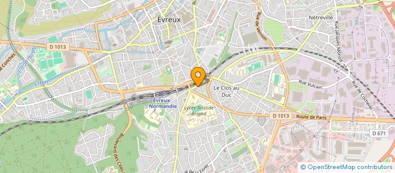 localisation de l'entreprise MONSIEUR JIYE GUO  EVREUX