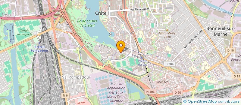 localisation de l'entreprise MONSIEUR JIYONG WANG  CRETEIL