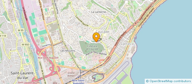 localisation de l'entreprise MONSIEUR JLOUIS ZULIAN à NICE