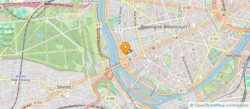 localisation de l'entreprise MONSIEUR JOACHIM ACRAMEL à BOULOGNE-BILLANCOURT