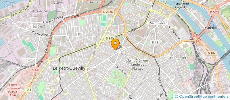 localisation de l'entreprise MONSIEUR JOACHIM ADEYEMI  ROUEN