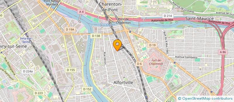 localisation de l'entreprise MONSIEUR JOACHIM AMATO  ALFORTVILLE