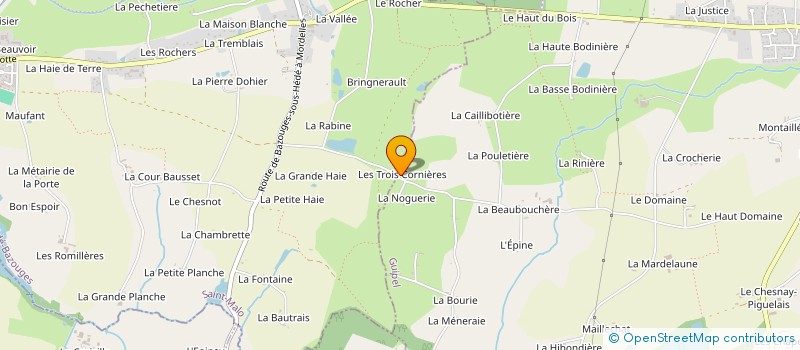 localisation de l'entreprise MONSIEUR JOACHIM BECHRIR  GUIPEL