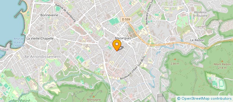 localisation de l'entreprise MONSIEUR JOACHIM BELHADJ-KACEM  MARSEILLE