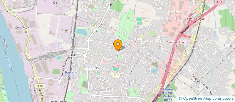 localisation de l'entreprise MONSIEUR JOACHIM BENARD  BASSENS