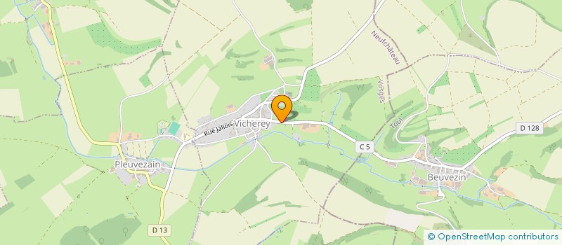 localisation de l'entreprise MONSIEUR JOACHIM BOURAHLA  VICHEREY