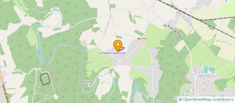 localisation de l'entreprise MONSIEUR JOACHIM BROOMBERG  NOUAILLE-MAUPERTUIS