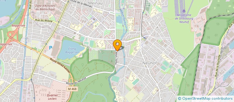 localisation de l'entreprise MONSIEUR JOACHIM BRYM  STRASBOURG