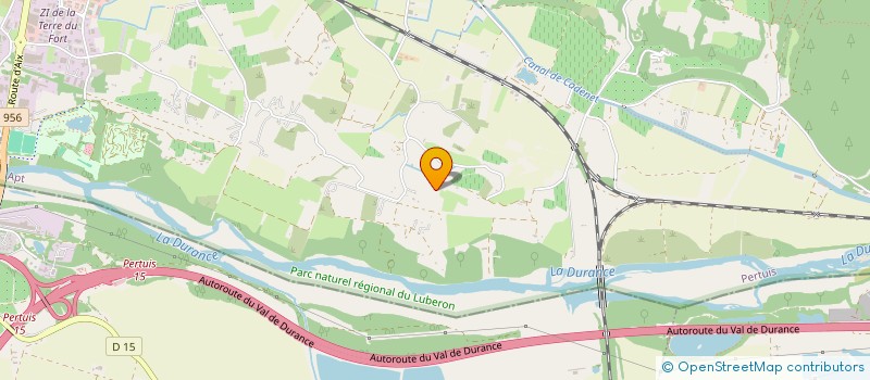 localisation de l'entreprise MONSIEUR JOACHIM CANO  PERTUIS