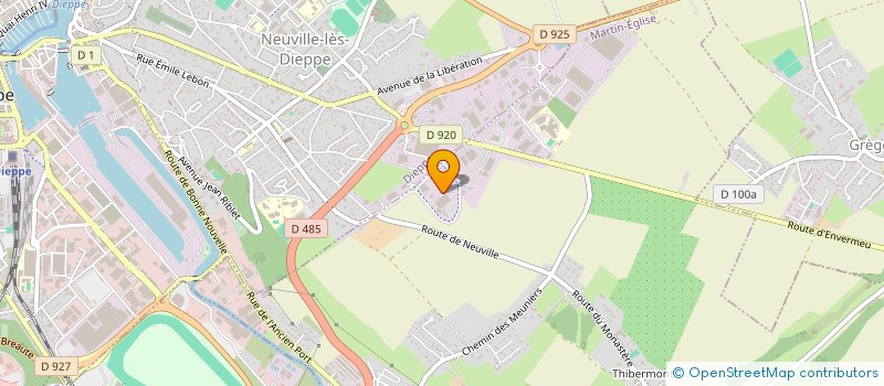 localisation de l'entreprise MONSIEUR JOACHIM CELLIER  MARTIN-EGLISE