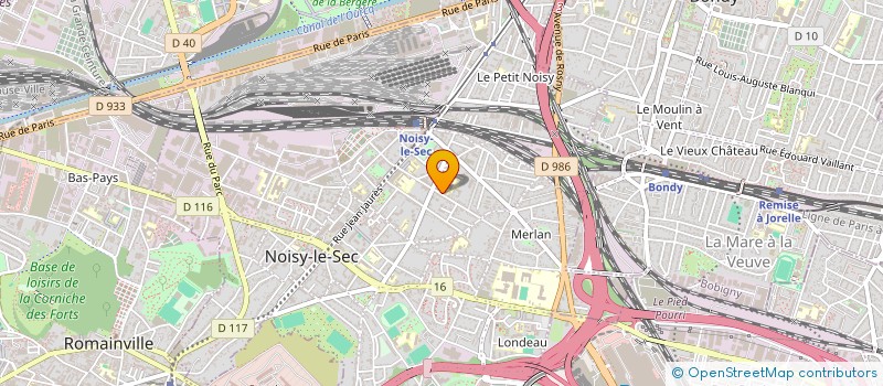localisation de l'entreprise MONSIEUR JOACHIM COLLOT à NOISY-LE-SEC