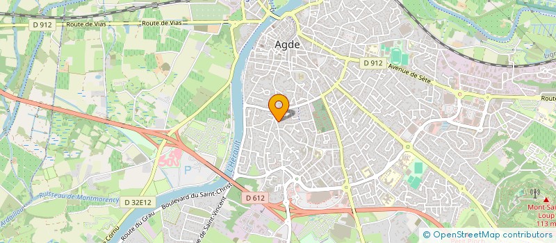 localisation de l'entreprise MONSIEUR JOACHIM DA SILVA à AGDE