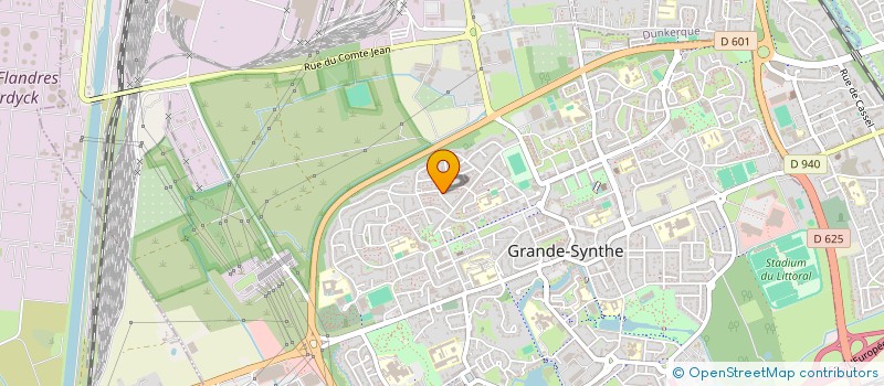 localisation de l'entreprise MONSIEUR JOACHIM DARRAS  GRANDE-SYNTHE