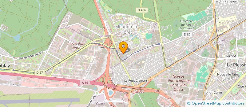 localisation de l'entreprise MONSIEUR JOACHIM DE COLBERT à MEUDON
