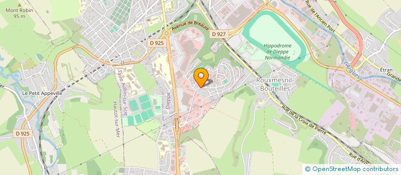 localisation de l'entreprise MONSIEUR JOACHIM DELAROQUE à DIEPPE