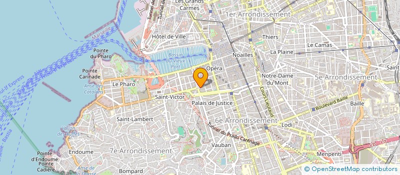 localisation de l'entreprise MONSIEUR JOACHIM DUBRUEL à MARSEILLE
