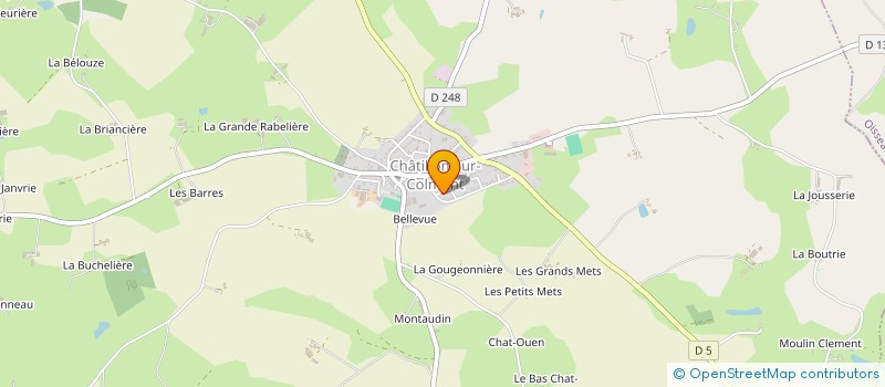 localisation de l'entreprise MONSIEUR JOACHIM DUPORT  CHATILLON-SUR-COLMONT