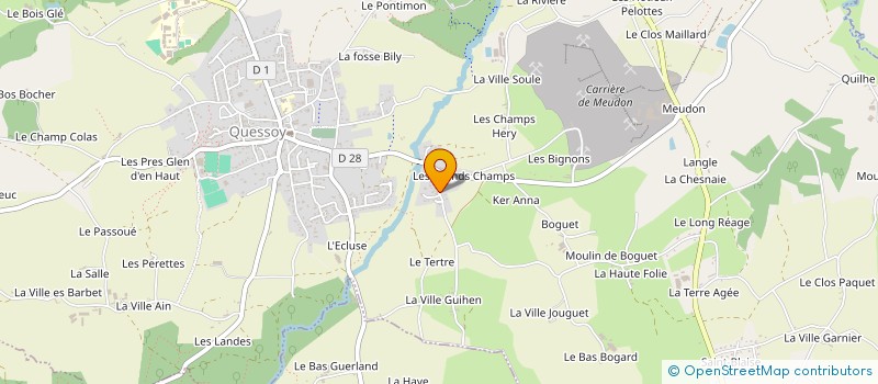 localisation de l'entreprise MONSIEUR JOACHIM EBERT  QUESSOY