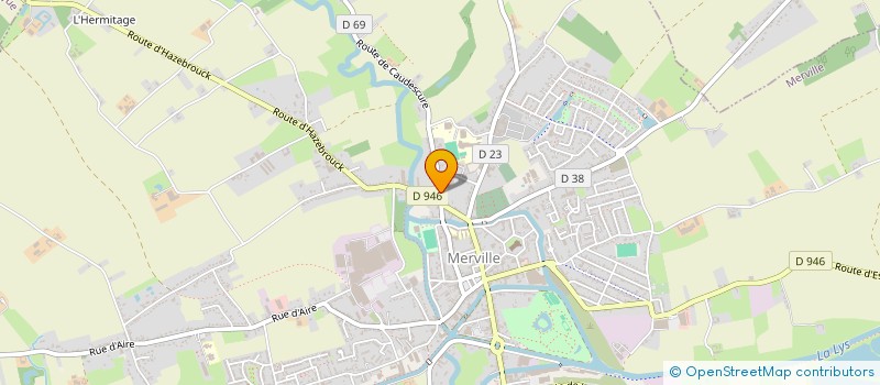 localisation de l'entreprise MONSIEUR JOACHIM FACON  MERVILLE