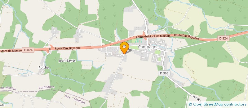 localisation de l'entreprise MONSIEUR JOACHIM FERREIRA VILACA  CAMPAGNE