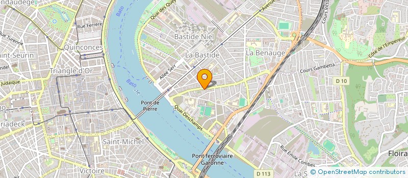 localisation de l'entreprise MONSIEUR JOACHIM GATTI  BORDEAUX