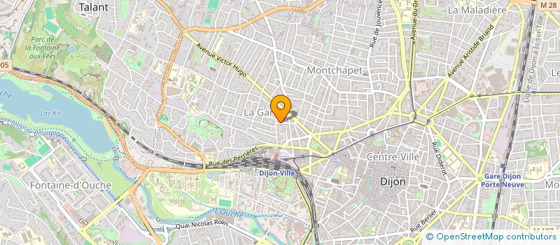localisation de l'entreprise MONSIEUR JOACHIM GELINIER à DIJON
