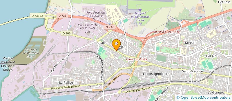 localisation de l'entreprise MONSIEUR JOACHIM GODEFROY à LA ROCHELLE
