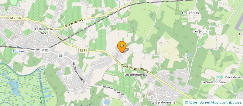 localisation de l'entreprise MONSIEUR JOACHIM GUITTET  SAINT-AIGNAN-GRANDLIEU